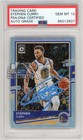 Stephen Curry 2020-21 Donruss Optic Holo Autograph Card #17 PSA/DNA 10 (Blue)