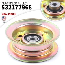 New Flat Idler Pulley For Craftsman 917203780 917250220 42 46 48 Deck 2006-13