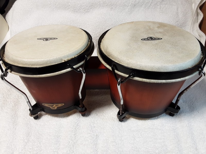 CP by Latin Percussion City Series 6" and 7" Bongo Set - Vintage Sunburst drums