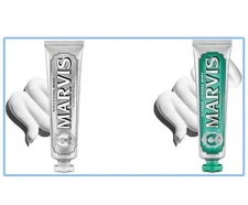 Marvis Classic Strong Mint  And Whitening Toothpaste (2 Pack) - 1.3 Oz Each