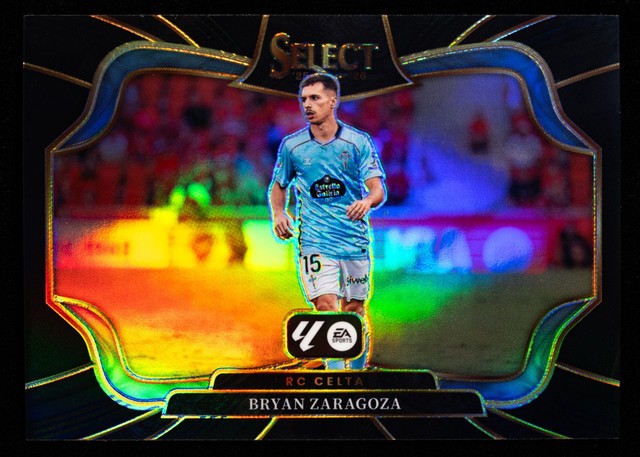 Bryan Zaragoza 1/1 Prizm 2025-26 Panini Select La Liga RC Celta