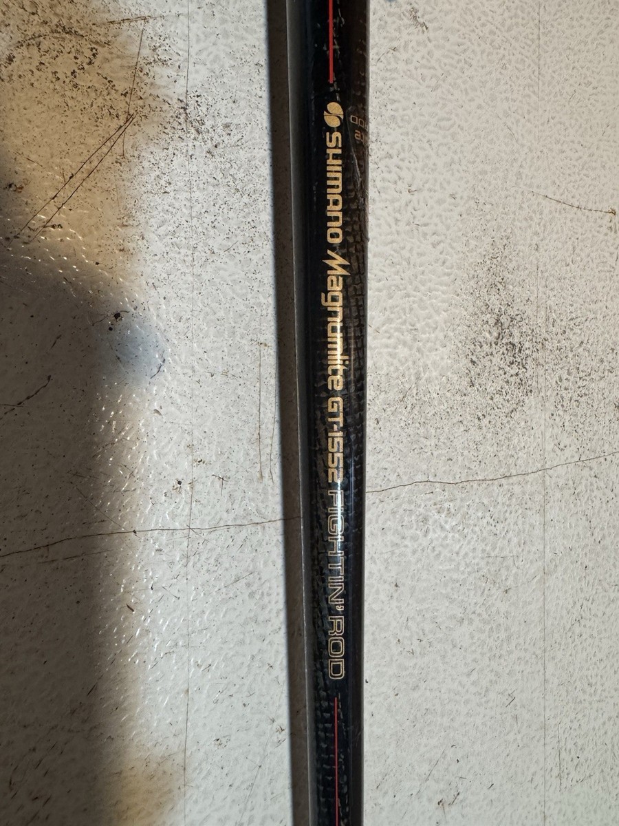 Vintage Shimano Magnum lite GT-1552 Fightin Rod W/magnumlite