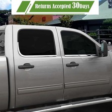 For Chevy Silverado Suburban 2007-2013 4dr Crew Cab Chrome Window Sill Door Trim