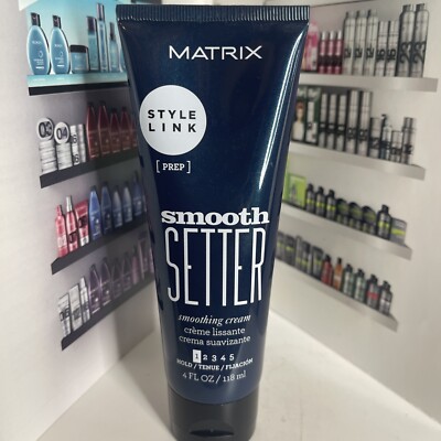 MATRIX STYLE LINK SMOOTH SETTER SMOOTHING CREAM 4 OZ