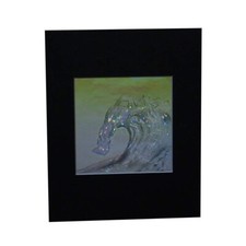 Imagen holograma onda 3D MATTE, película tipo REPUJADO coleccionable