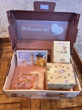 Cherished Teddies James Bear 2001 Membership Kit Figurines  Lapel Pin NEW BOX