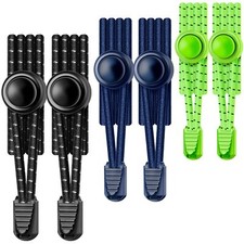 3 Pairs Elastic Shoe Laces Replacement Laces for on Cloud,Stretch round