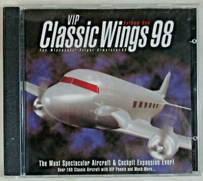 ''VIP CLASSIC WINGS 98 VOLUME 1'' PC CD-ROM GAME FROM 1998