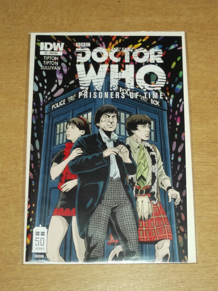 DOCTOR WHO PRISONERS OF TIME #2 IDW PUBLISHING BBC RIA COVER