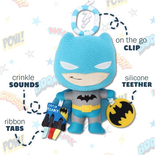 Kid's Preferred DC Batman 7 Inch Plush Activity Toy NEW IN STOCK - 第 2/2 張圖片