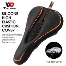 WEST BIKING Bicycle Saddle Cover GEL Silicone Cycling Bike Seat Cover Cushion