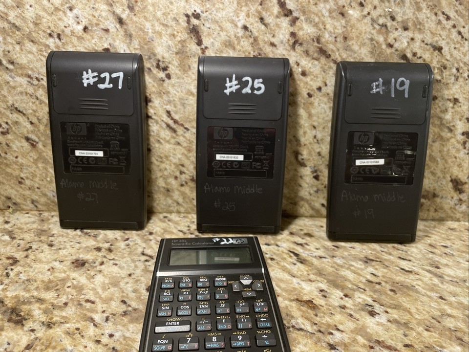 Hewlett Packard HP 35s Scientific RPN Calculator w/ New Batteries (See Pictures) eBay