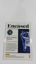 Karl-Anthony Towns 2019-20 Panini Encased 28/99 | #52 Timberwolves