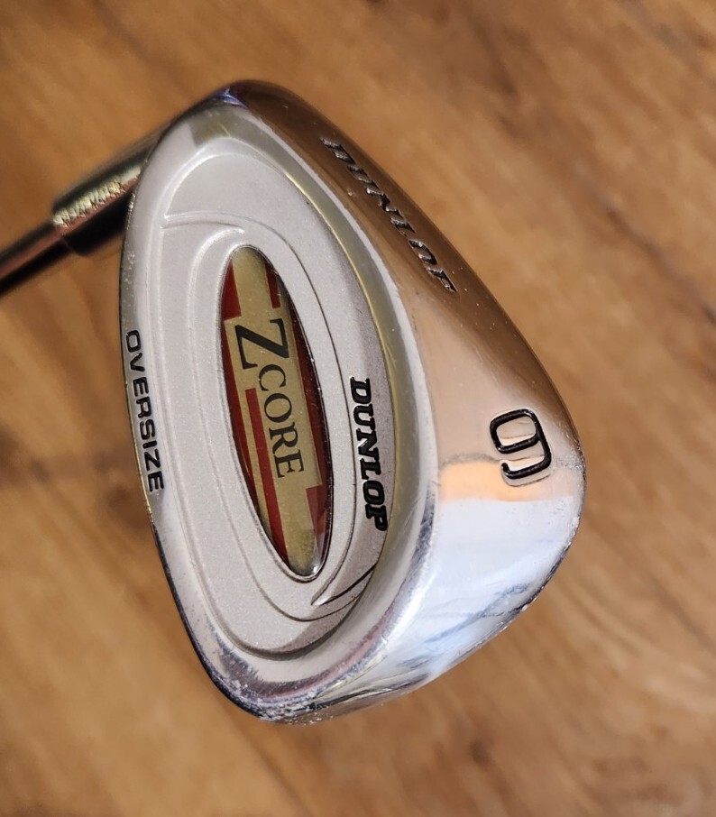 LH Dunlop Z Core Oversize 9 iron Cavity Back Steel Shaft Reg Flex
