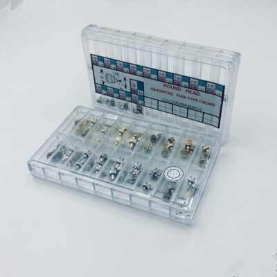 Chronograph Taste Drive In Watch Drücker Flachkopf Push Type Crown 54Pcs Set