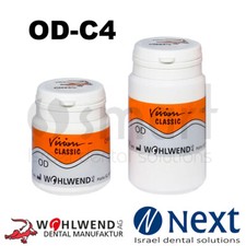 Dental lab ceramic porcelain Vision classic Wohlwend opaque dentin 20/50 gr C4
