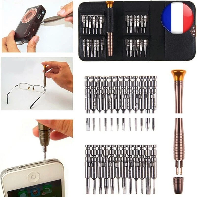 25 In 1 Torx Screwdriver Mobile Phone Repair Tool Kit Multitool