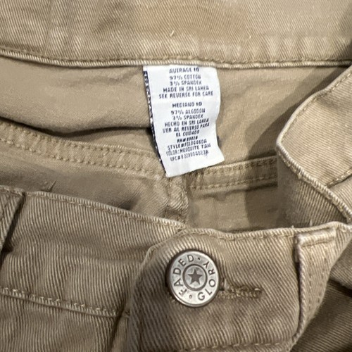 Boy’s Size 10 Average Faded Glory Khaki Jeans Pants - Picture 3 of 3