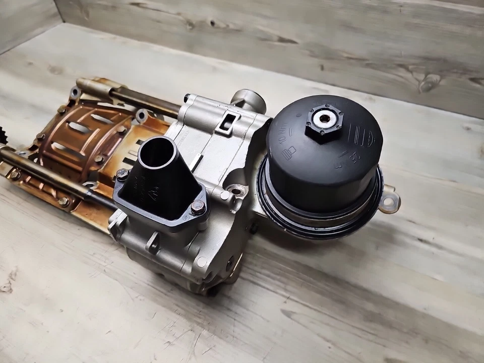 2007-2010 宝马 X5 4.8L 4.4L N62N V8 发动机机油过滤器房泵 vz78 原始设备制造商 — 第 4/4 张图片