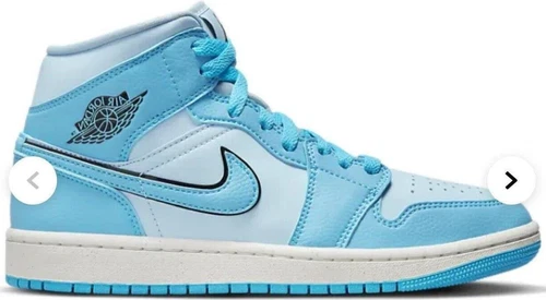 Jordan 1 SE Mid Ice Blue W