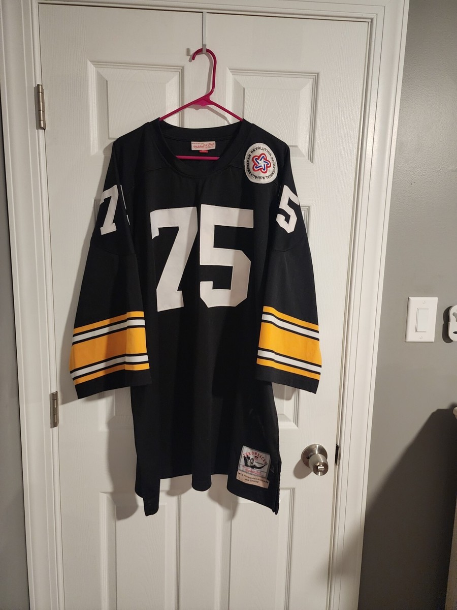 Authentic Mitchell & Ness 1975 Joe Greene Pittsburgh Steelers