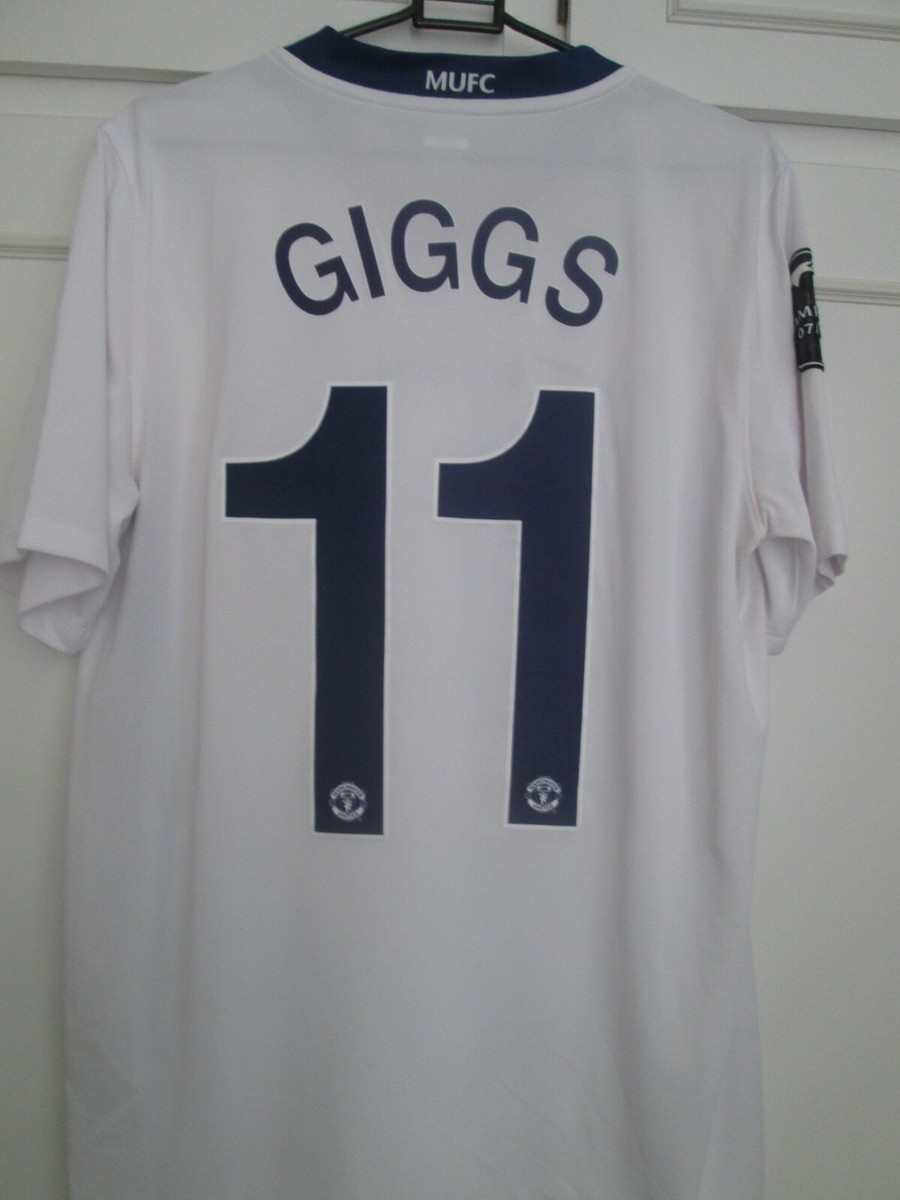 Manchester United 2008-2009 Giggs CL Final Football Shirt small