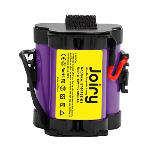 Joiry 18V 2500mAh Li-ion Replacement Batteria per Gardena R38Li R40Li (V9u)