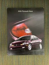 Original 2000 Plymouth Neon Foldout Sales Brochure 00