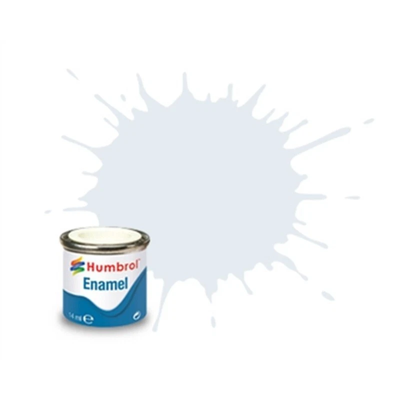 Humbrol 191 Chrome Silver Metallic - 14ml Enamel Paint