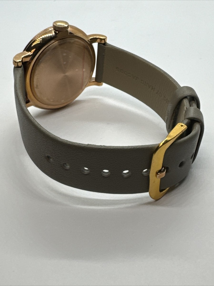 Marc by Marc Jacobs Baker MBM1266 Women's Gary Leather Analog Dial