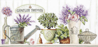 Charivna Mit Cross-stitch kit M-323C Quite times