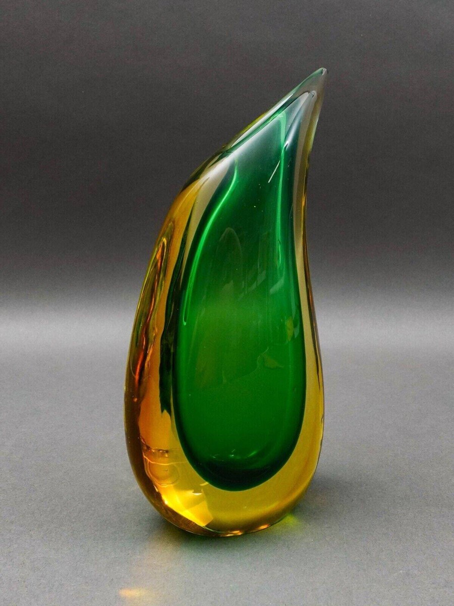 よ*ー様 Murano Green and Gold VETRO ARTISTI よ*ー様 Murano Green and Gold VETRO ARTISTI Green Murano