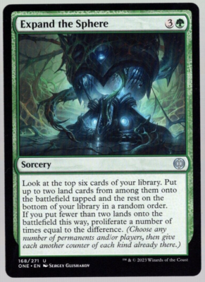 #ad x4 Expand the Sphere 168 271 Playset Non Foil Uncommon All Will Be One MTG NM $1.54