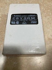 CRYDOM SOLID-STATE RELAY, OUTPUT 120VAC 40AMPS, INPUT 90-280VAC, PT.#A1240