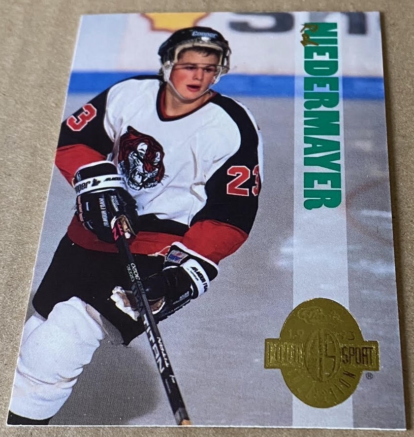 ROB NIEDERMAYER 1993 CLASSIC FOUR SPORT Card #189 NM-MT Condition