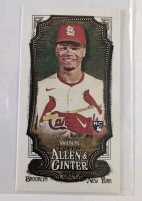 2024 Topps Allen & Ginter Mayson Winn Mini A&G Back NNO SP /50 Rookie No Number