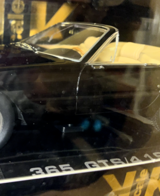 FERRARI 365 GTB SPYDER DAYTONA REPLICA BLACK MIAMI VICE KK SCALE