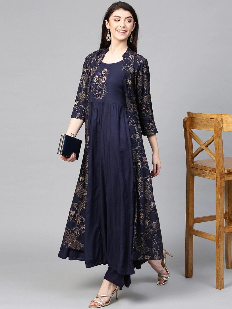 kurta and plazo dress