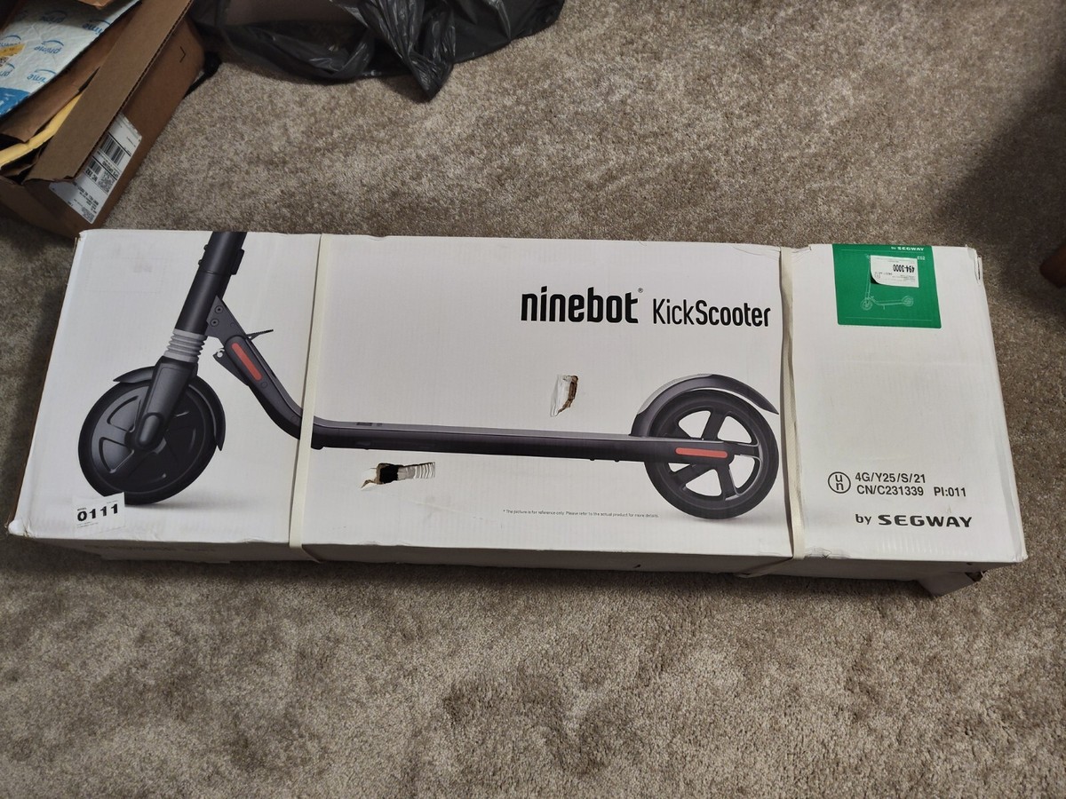 Segway ES2 Ninebot 700W Electric KickScooter - Dark Gray for