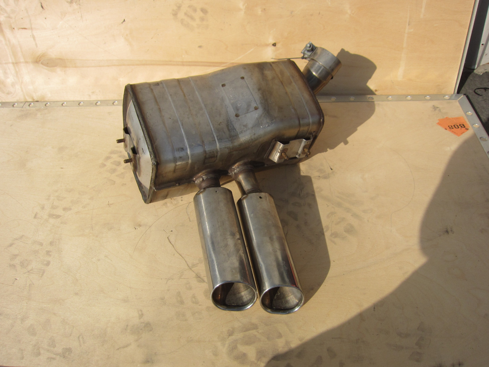 Maserati 4200 Cambiocorsa - RH Rear Exhaust Muffler - Part # 184815