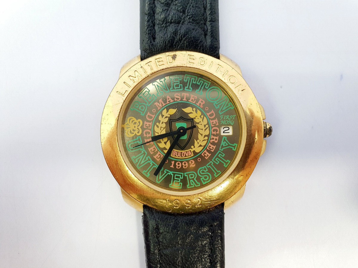 Armbanduhr United Colors of Benetton by Bulova 1992 Limited Edition unisex