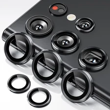 For Samsung Galaxy S23 Ultra S23+5G Camera Lens Protector Metal Glass Ring Cover
