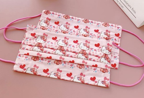 Assorted Hello Kitty & my melody & Little Twins Star Face Mask X 40 - Picture 3 of 8