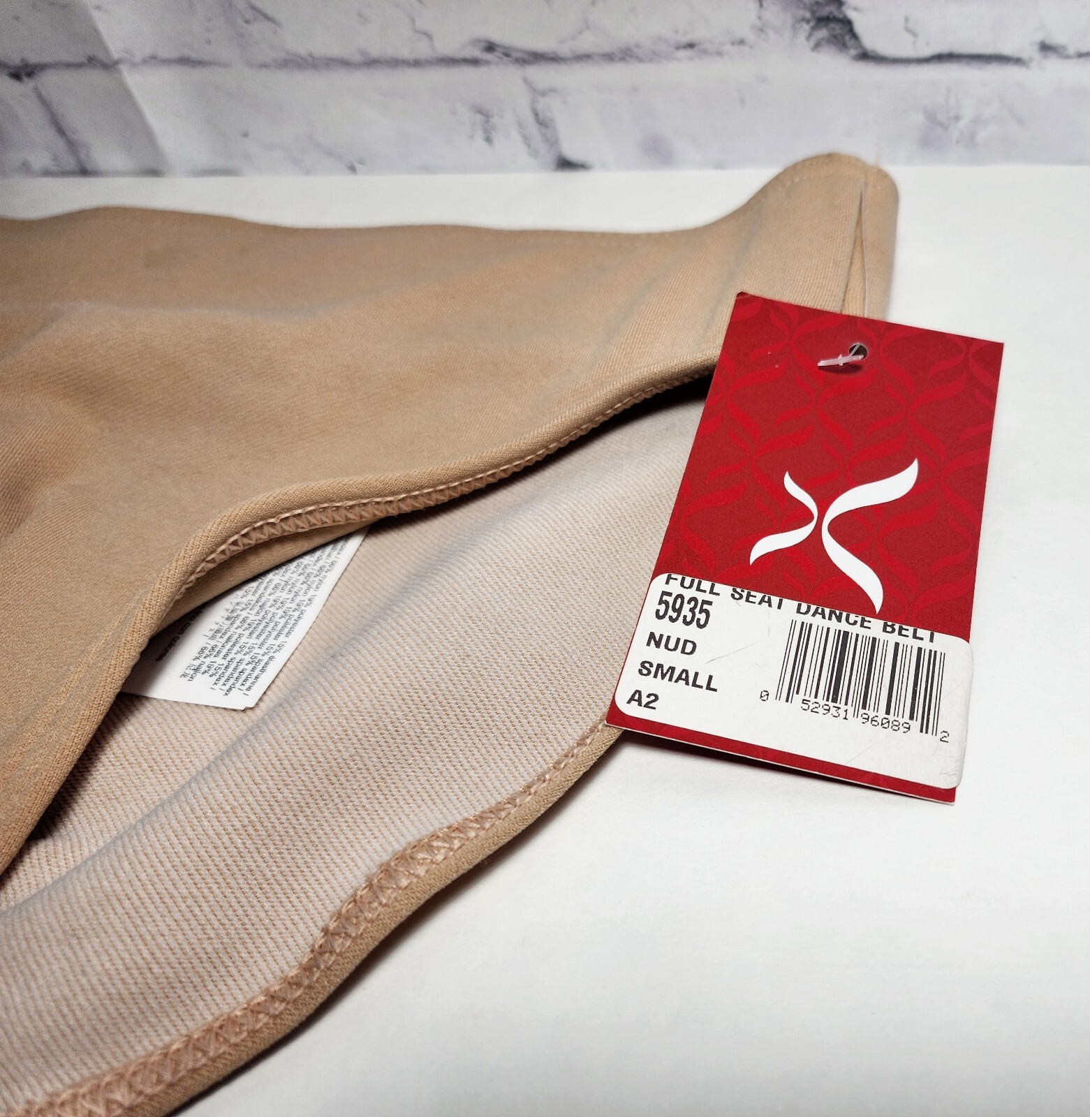 Capezio Men's Fullseat Dance Brief Large Nude Style 5935 for sale