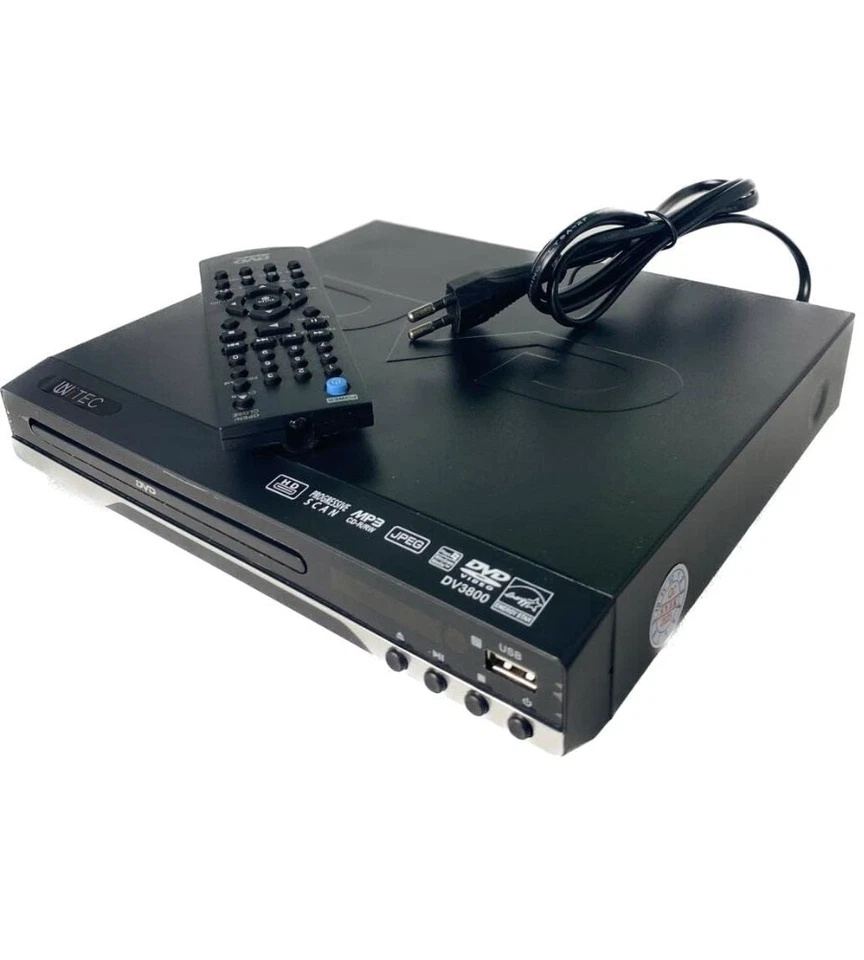Lettore DVD DV/X HDMI Display Audio DVD CD MP3 MP4 USB con Telecomando  - Immagine 3 di 4