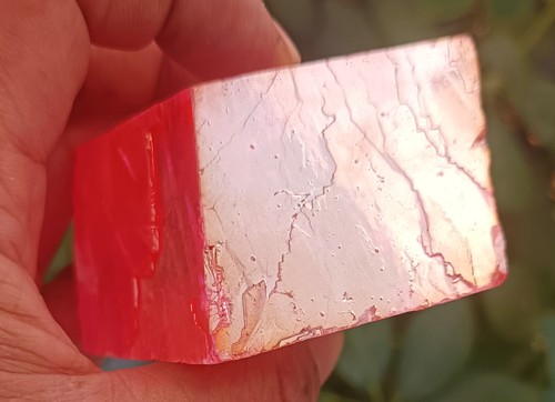 249g Rainbow Aura Calcite Crystal Bismuth Titanium Silicon Mineral Specimen 1 - Picture 6 of 11