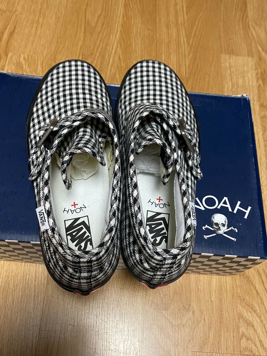Noah NY X VANS Chukka MS Black White Houndstooth sz 9 Noah NY X VANS Chukka MS Black White Houndstooth sz 9