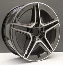 CERCHIO IN LEGA MERCEDES BENZ CLASSE A CLA CLASSE B 18" AMG-LINE GRIGIO ORIGINALE X1