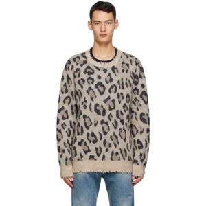 leopard sweater men