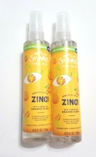 2x St Ives Face Mist Zing Sparkling Orange Scent Natural Hydrators 4.23 oz ea